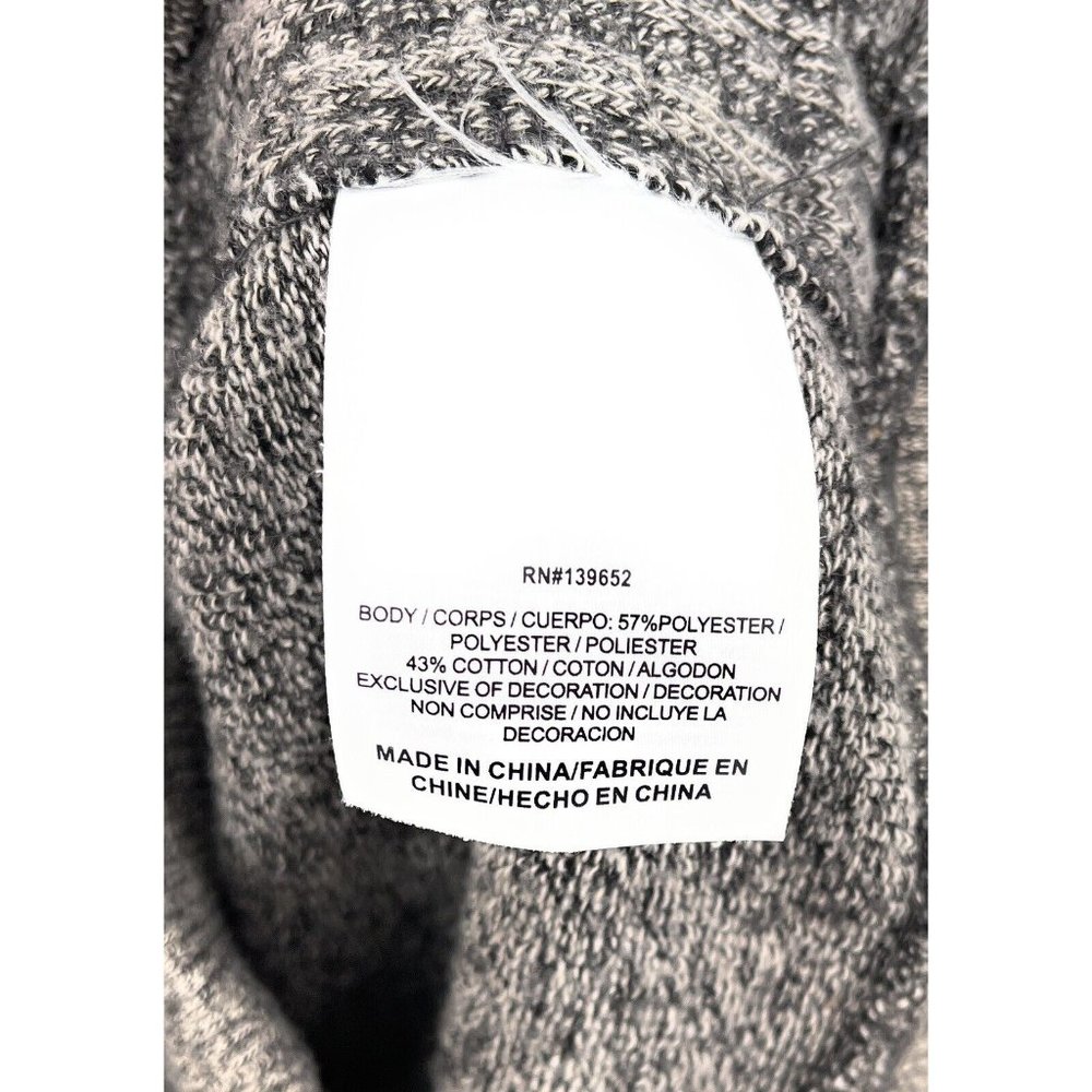Surf Side Supply 1/4‎ Zip Men's S/P Sweater Gray Mock Neck Pullover - Picture 4 of 6